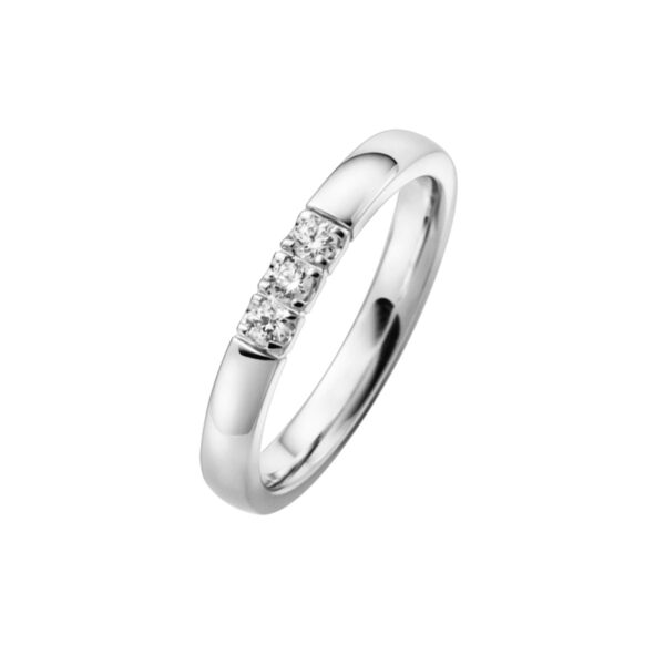 Alliance Ring 14K Hvidguld 0.18ct