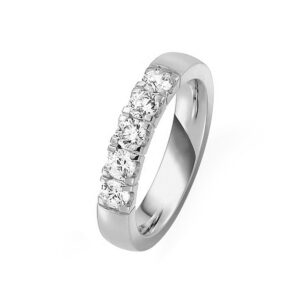 Alliance Ring 14K Hvidguld 0.75ct