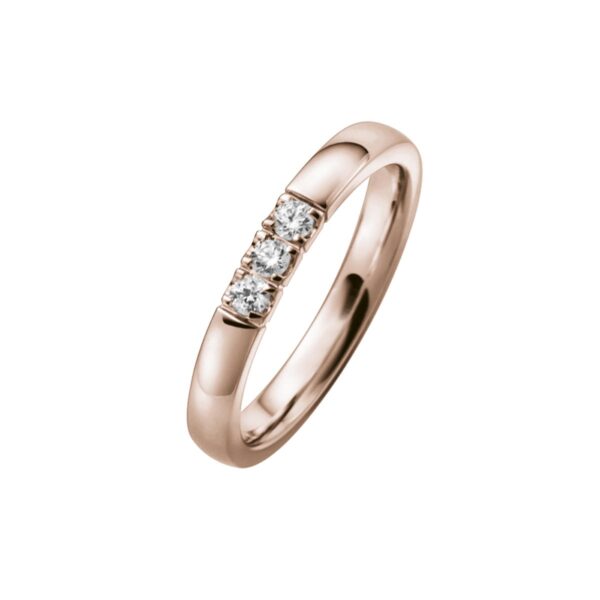 Alliance Ring 14K Rosaguld 0.18ct