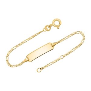 Armbånd i 8 kt. Guld 16 cm - Mulighed for gravering