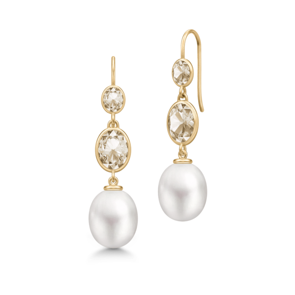 Callas Chandeliers White Pearl