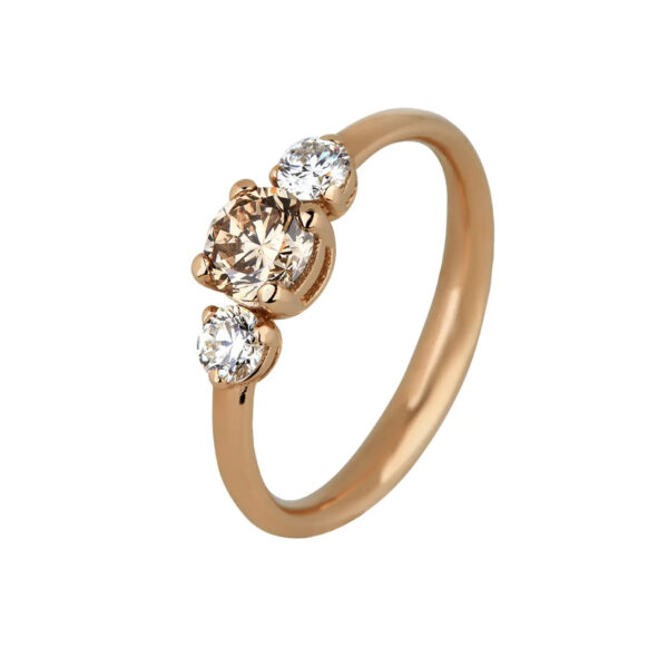 Champagne Dream Ring 14K Guld - 60