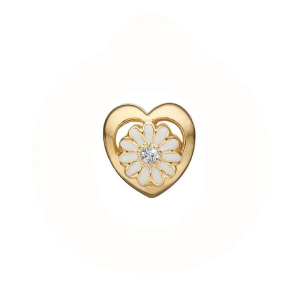 Christina Design London Jewelry & Watches - Marguerite Labgrown Diamond Charm forgyldt sølv 623-G180