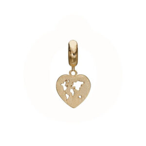 Christina Design London Jewelry & Watches - World Heart Charm 623-G215