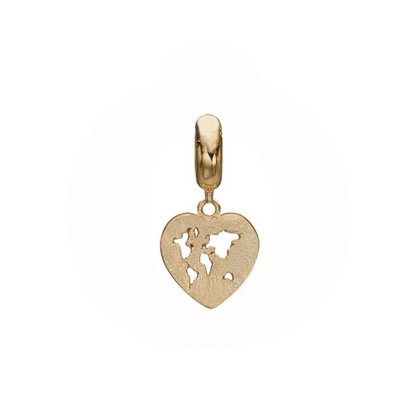 Christina Design London Jewelry & Watches - World Heart Charm 623-G215