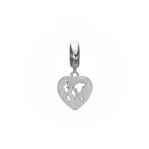 Christina Design London Jewelry & Watches - World Heart Charm 623-S215 Sølv