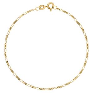 Figaro Guld Armbånd - 18,5 cm