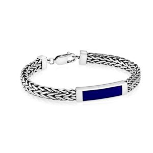 Fox Herrearmbånd med Lapis Lazuli - 21 cm