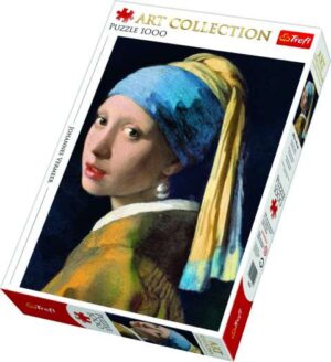 Girl with a pearl earring - 1000 brikker