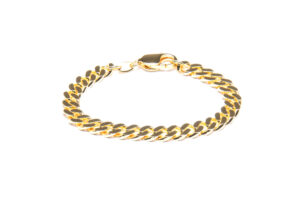 IX Studios Chunky Curb Bracelet - DMV0318GD Forgyldt 19 cm