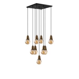 LUMI Torrent loftlampe - guld metal