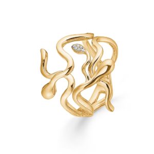 Life Ring 14K Guld