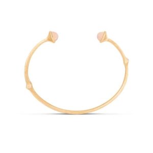 OLE LYNGGAARD COPENHAGEN - Nature Armring 18 kt. guld/blush månesten A3029-406