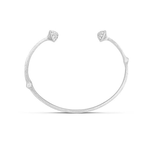 OLE LYNGGAARD COPENHAGEN - Nature Armring 18 kt. hvidguld/brillanter A3038-501