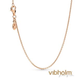 Pandora - Classic Cable Chain Halskæde Rose 580413-90