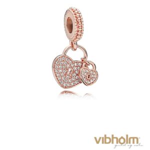 Pandora - Love Locks Charm Rose™ 781807CZ