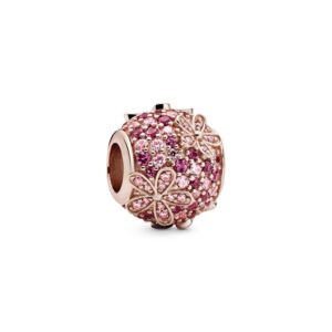 Pandora - Pink Pavé Daisy Flower charm 788797C01