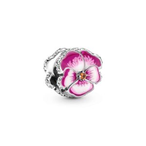 Pandora - Pink Stedmoderblomst charm 790777C01