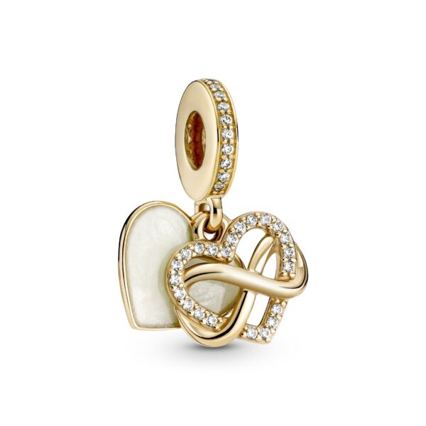 Pandora - Sparkling Infinity Heart charm 759516C01