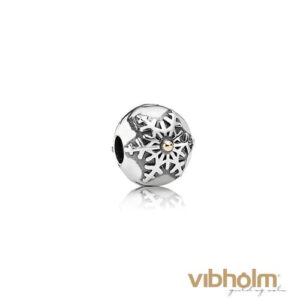 Pandora - Winter Wonderland Charm sølv/14 karat guld 791232