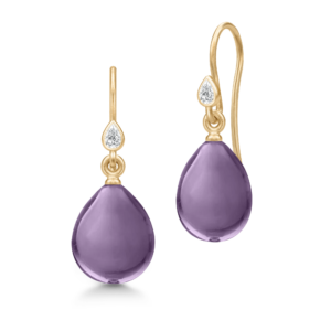 Prima Ballerina Earrings Amethyst