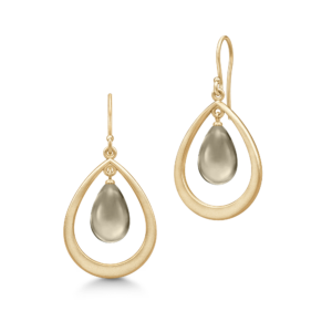 Prime Droplet Earrings Smokey