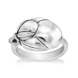 Rabinovich - Fingerring i sterling sølv - Flower Bud - størrelse 52