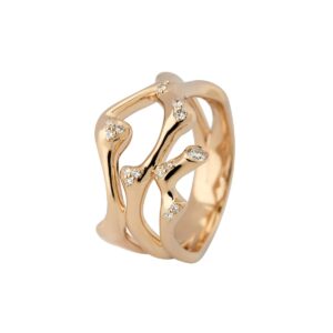 River Ring 14K Guld