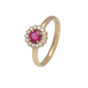 Ruby Ring 18K Guld