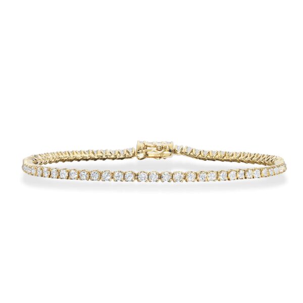 Scrouples - Dazzling tennisarmbånd, 1,90 ct. 14 kt. guld