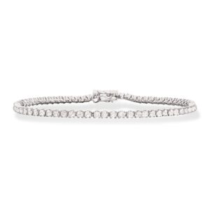 Scrouples - Dazzling tennisarmbånd, 1,90 ct. 14 kt. hvidguld