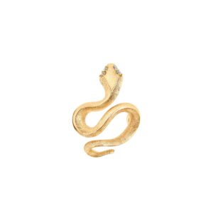 Snakes Charm 18K Guld