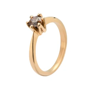 Solitaire Ring 18K Guld