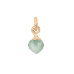 Sweet Drop Charm 18K Guld Aquamarin