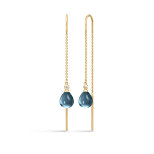 Tasha Chain Earrings London Blue