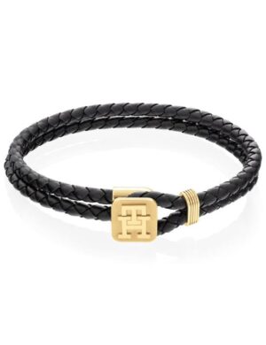 Tommy Hilfiger Monogram Herrearmbånd i Læder 2790531