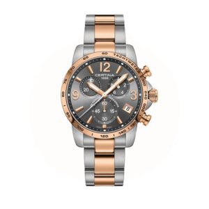 Certina - DS Podium Chrono Herreur bicolor stål C0344172208700