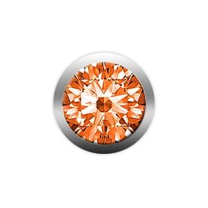 Christina Design London Jewelry & Watches - Orange safir ædelsten