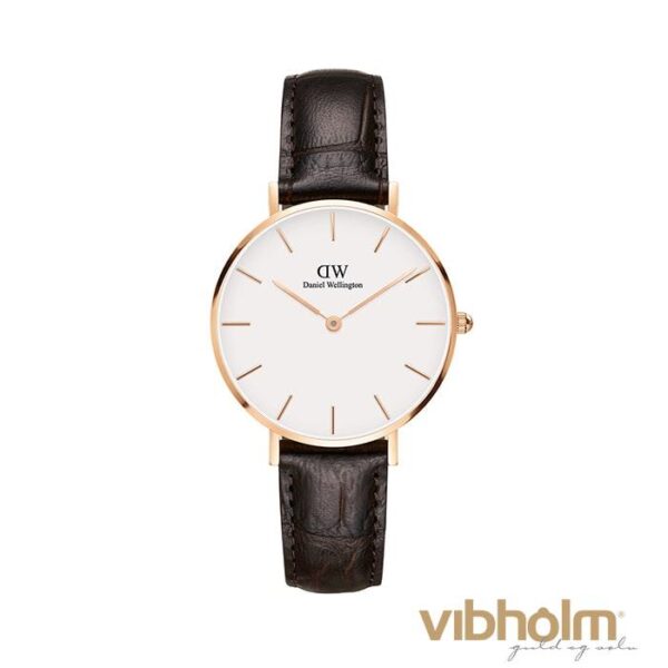 Daniel Wellington - Classic Petite York White Ur 32 mm rosaguldfarvet stål DW00100176