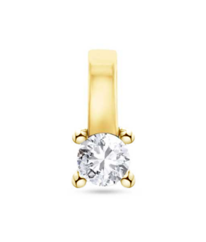 Diamond Collection by Vibholm - Diamantvedhæng, 0,07 ct. 14 kt. guld