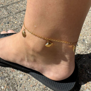 ANNEBRAUNER Shell Ankle Chain