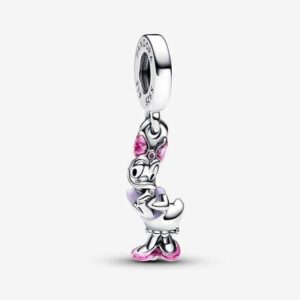 Disney Daisy Duck Sterling Sølv Charm fra Pandora