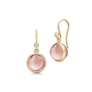 Prime Earrings Dusty Rose