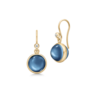 Prime Earrings Sapphire Blue