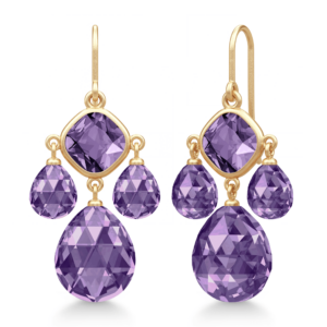 Olivia Chandelier Amethyst