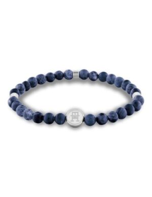 Tommy Hilfiger Th85 Beads Blue Rustfri Stål Herrearmbånd med Perler