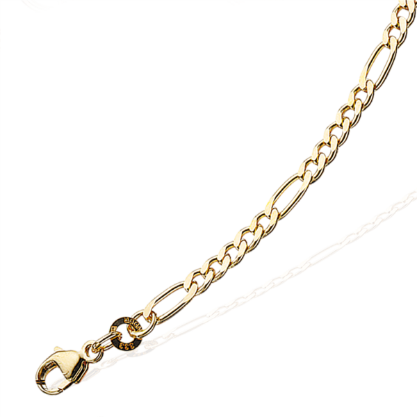 Scrouples Figaro 8 Karat Guld Armbånd 32773,18