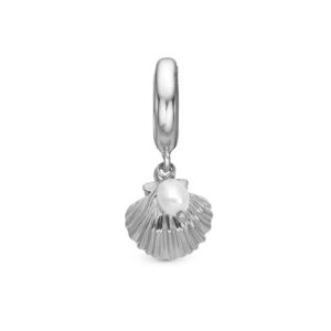 Christina Design London Jewelry & Watches - Clam Shell charm, 6 mm Sterlingsølv