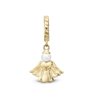 Christina Design London Jewelry & Watches - Heavenly Angel charm, 6 mm Forgyldt sølv