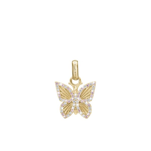 Christina Design London Jewelry & Watches - Pretty Butterfly vedhæng Forgyldt sølv